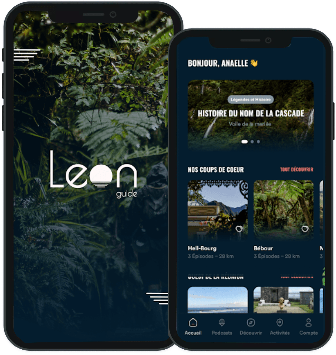 Léon – App Podcast guidée cover